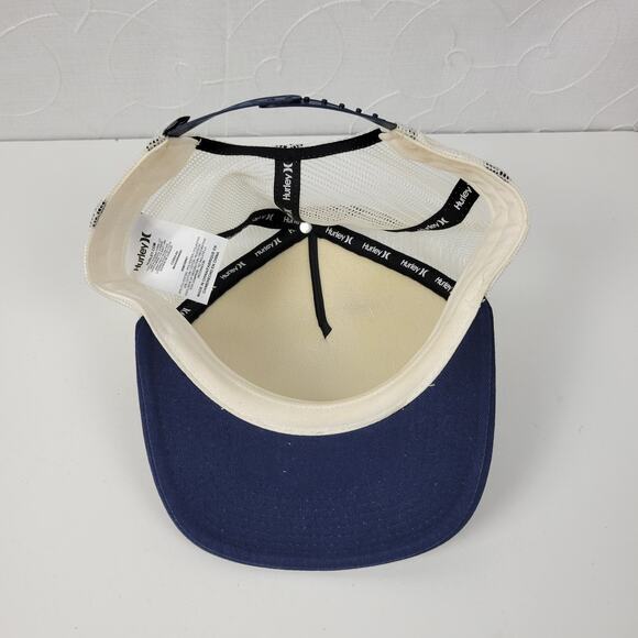 Hurley Ragland Destroy Trucker‎ Unisex Hat Blue Mesh Back Snapback MHA0004040 - Picture 10 of 13